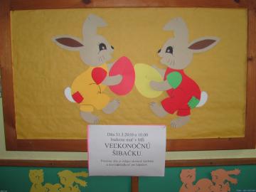 Veľkonočná šibačka v MŠ Veľkonočná šibačka v MŠ