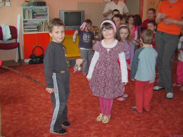 Veľkonočná šibačka v MŠ Veľkonočná šibačka v MŠ