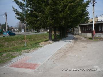 Revitalizácia centra obce - Cesta armády Revitalizácia centra obce - Cesta armády