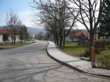 Revitalizácia centra obce - Družstevná ulica Revitalizácia centra obce - Družstevná ulica