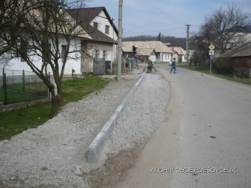 Revitalizácia centra obce - Družstevná ulica Revitalizácia centra obce - Družstevná ulica