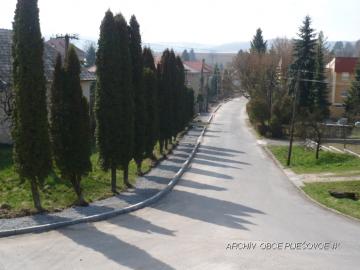 Revitalizácia centra obce - Lesnícka ulica Revitalizácia centra obce - Lesnícka ulica