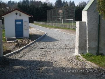 Revitalizácia centra obce - športový areál Revitalizácia centra obce - športový areál