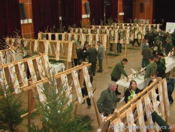 Prehliadka trofejí ulovenej a uhynutej zveri Prehliadka trofejí ulovenej a uhynutej zveri