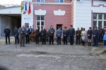 Odovzdávanie hasičského vozidla Odovzdávanie hasičského vozidla